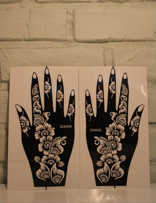 Henna Stencils Style 3