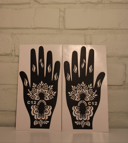 Șabloane Henna Stil 2