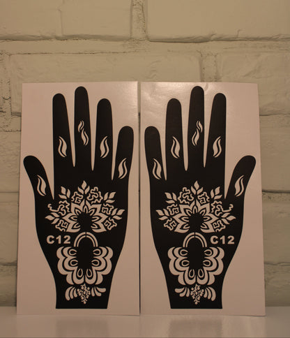 Șabloane Henna Stil 2