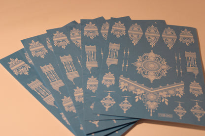 White Henna Temporary Tattoo Style 1