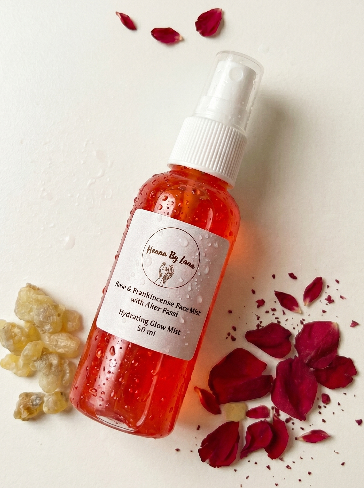 Rose & Frankincense Face Mist with Aker Fassi